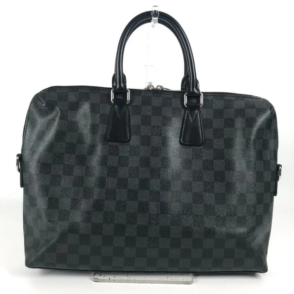 LOUIS VUITTON N48224 Damier Graphite Porto Document Jour PDJ briefcase bag